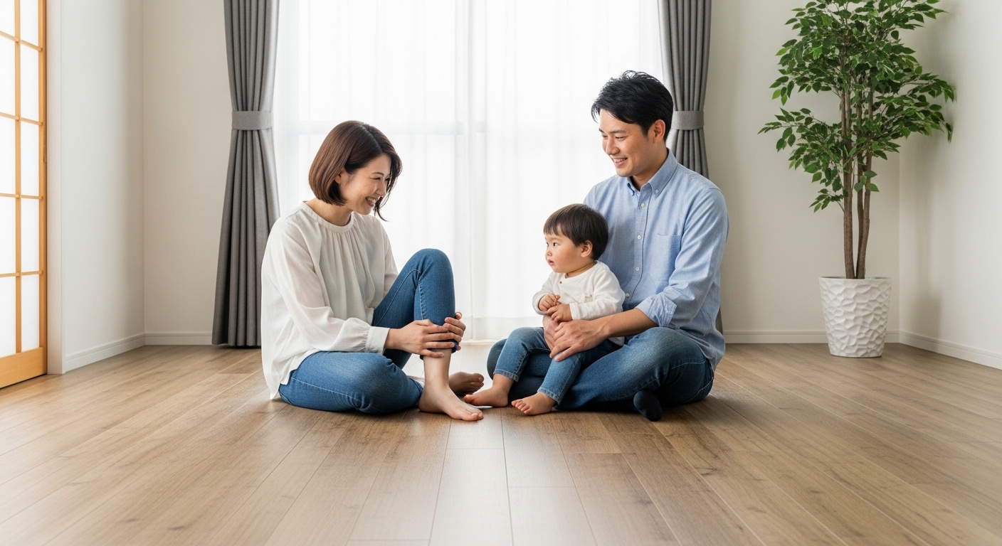 三鷹市のフローリング張替えで生まれ変わったリビング