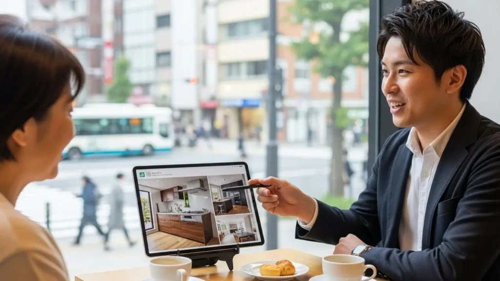 施工事例を紹介するリフォーム会社